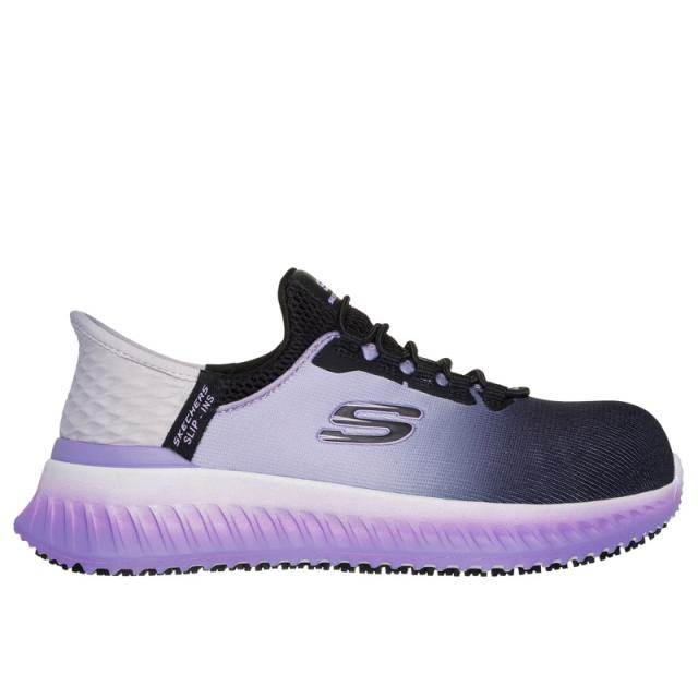 skechers(スケッチャーズ) TILIDOーOMBRAY 2E相当 WORK　ワーク シューズ (108152-bkpr)