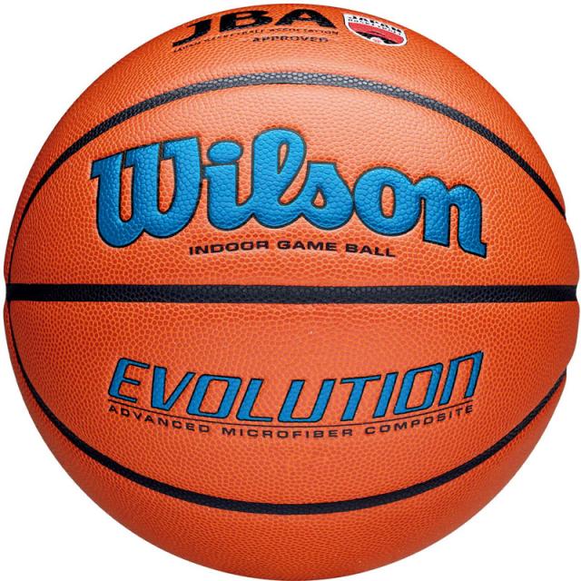 WILSON(ウィルソンバスケットボール) EVOLUTION JBA検定球 ブルー バスケットボール ボール バスケットボール W1024205B7