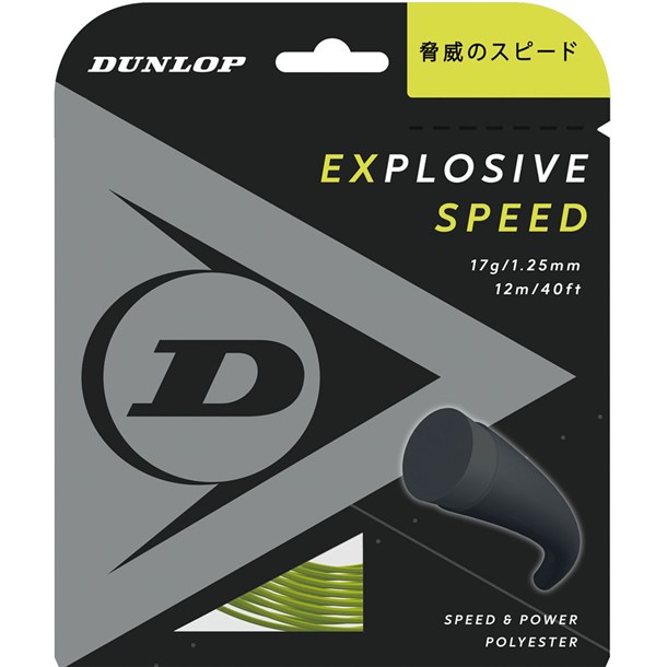 ダンロップテニス dunlop EXSPD RL DST12021 テニス硬式 ガット (dst12021-300)