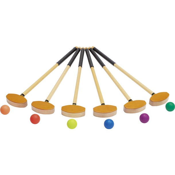 (在庫処分品)ハタチ HATACHI グラウンドゴルフチームセット キッズ グランドゴルフグッズ (bh1121)