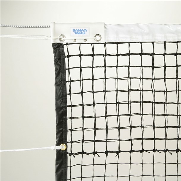 テニスネットクロスチールワイヤーA 三和体育 テニスネット (s2332)