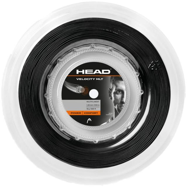 head(ヘッド) VELOCITY MLT(REEL) テニス 硬式 ガツト (281414-bk)