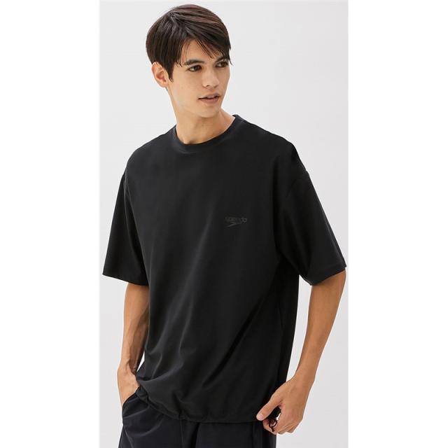 speedo(スピード) SF RUSH C T 水泳 半袖Tシャツ (sf72332-k)