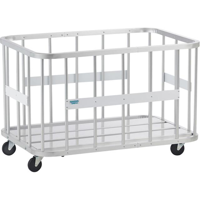 (代引き・個人宅・北海道・沖縄への配送不可)三和体育 アルミボールカゴ ヒョウジュンシヨウ E 学校機器 器具 (s0843)