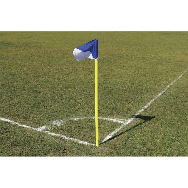 (代引き・個人宅・北海道・沖縄への配送不可)三和体育 サッカーコーナーフラッグ･コテイ4ホンクミB サッカー器具 (s8000)