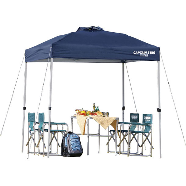 キャプテンスタッグ captainstag クイックシェードDX200UV-S(キャスターバック付) M-3273 アウトドアグッズ (M3273)