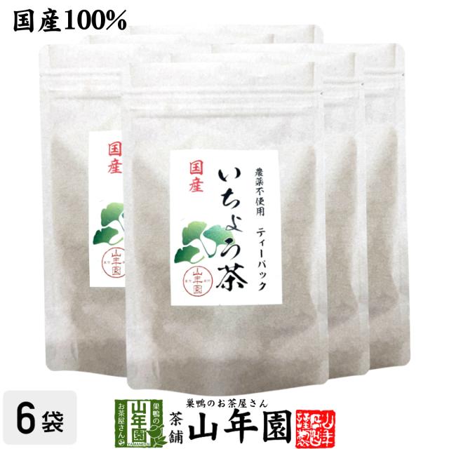 【国産 無農薬】いちょう茶ティーパック 2g×15包×6袋セット 健康茶 ティーバッグ イチョウ茶 銀杏茶 イチョウ葉茶 イチョウ葉エキス サプリメント 妊婦 ダイエット 贈り物 ギフト プレゼント 敬老の日 御中元 プチギフト お茶2026 内祝い お返し 6,745円