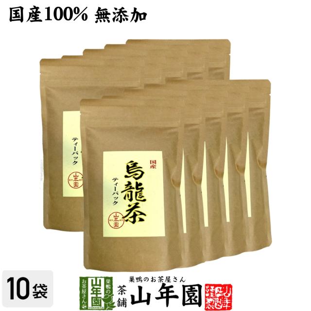 【国産 無添加 100%】烏龍茶 ウーロン茶 ティーパック 2.5g×24パック×10袋セット 無添加 大分県産 ティーバッグ 国産 送料無料 お茶 母の日 父の日 2026 ギフト プレゼント 内祝い お返し 贈り物 土産 贈答