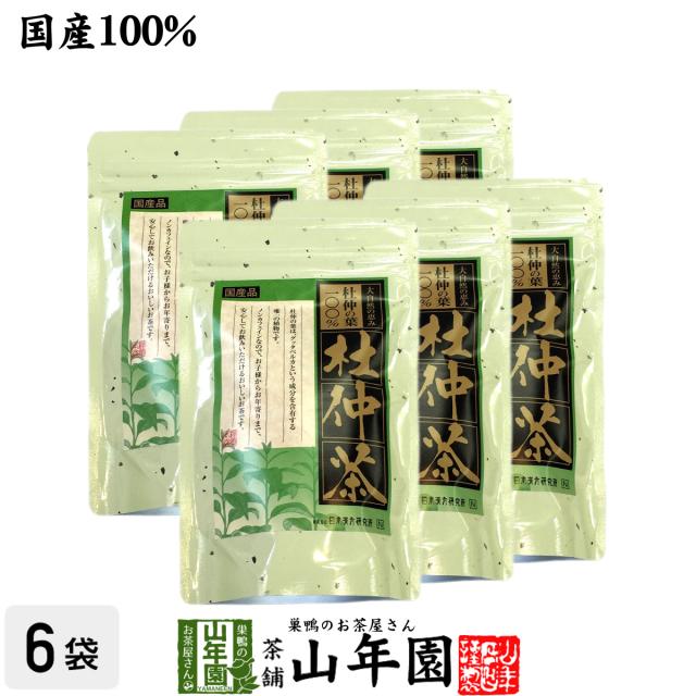 日本漢方杜仲茶【国産無農薬】2g×30パック×6袋セット ティーパック 杜仲茶 ノンカフェイン 妊婦 とちゅう茶 贈り物 ギフト 送料無料 お茶 父の日 御中元 2026 ギフト プレゼント 内祝い お返し 贈り物 土産 贈答
