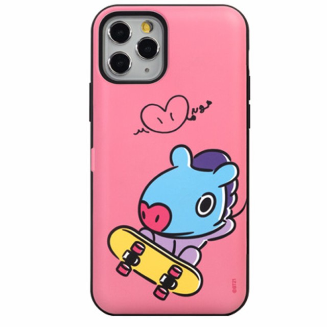 Bt21 直輸入正規品 Iphonese 第2世代 Iphone11 Iphone11pro Iphone 8 7 背面カード収納 ミラー付 ケース 可愛い の通販はau Pay マーケット スマホケースfou Fou