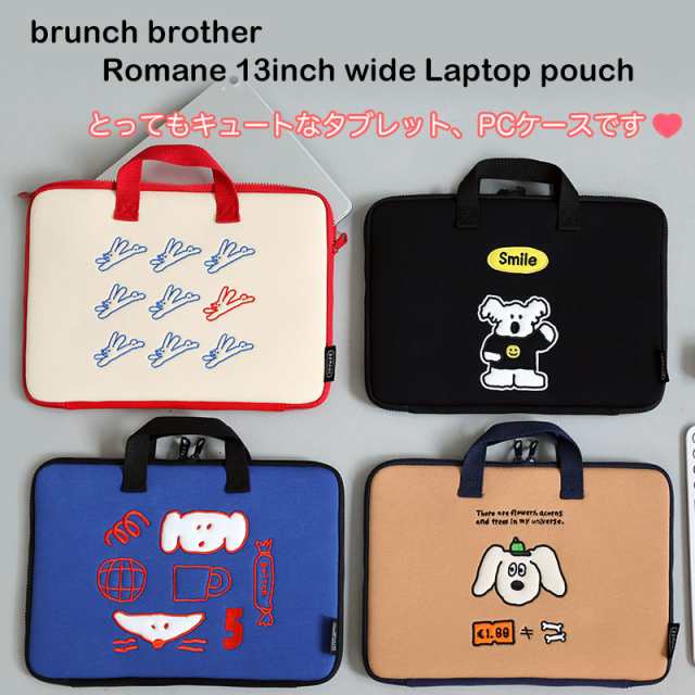 ジッパーファイル ブランチブラザー かわいい Brunch Brother  韓国 正規品