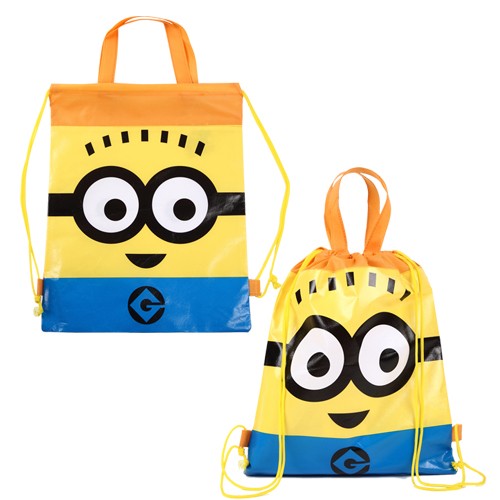 ミニオン バッグ 2way リュック バッグ リュックサック バック デイパック 巾着 ナップサック minion minions ミニオンズ グッズ  新入学 ｜au PAY マーケット