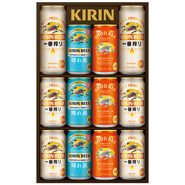 お中元 夏ギフト 送料無料 ビール ギフトセット キリン K-IHG3 一番