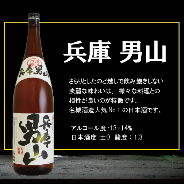 日本酒飲み比べセット 1800ml 送料無料 名城 最強6本飲み比べ 1.8L×6本『OMS』_10