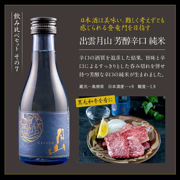 日本酒ギフト 飲み比べ セット 8選-Vol.2『GFT』旨飲み8選 純米大吟醸 八海山入り Pontaパス会員 送料無料の通販はau PAY  マーケット - お酒のビッグボス | au PAY マーケット－通販サイト