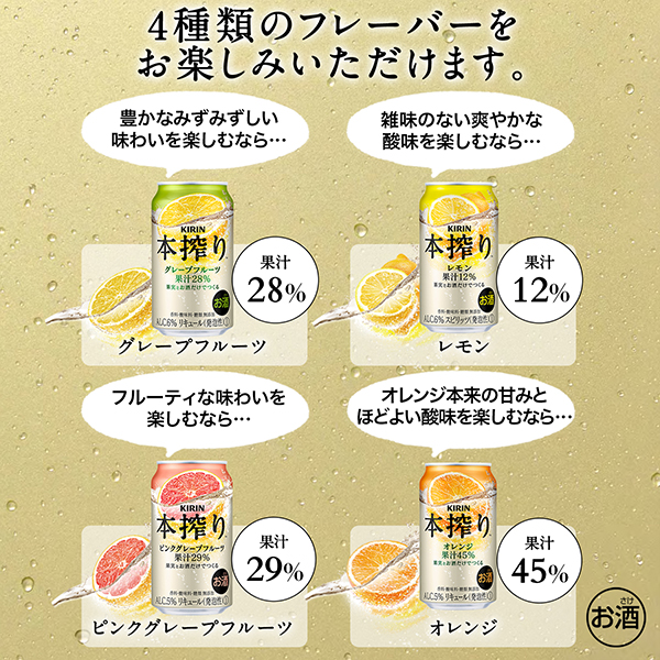 チューハイ レモンサワー 送料無料 キリン 本搾り レモン 350ml