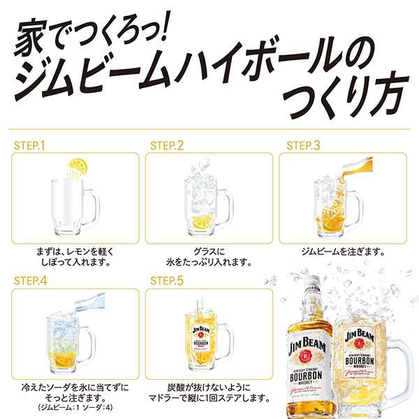 1L×2本 送料無料 ウイスキー バーボン サントリー ジムビーム 40