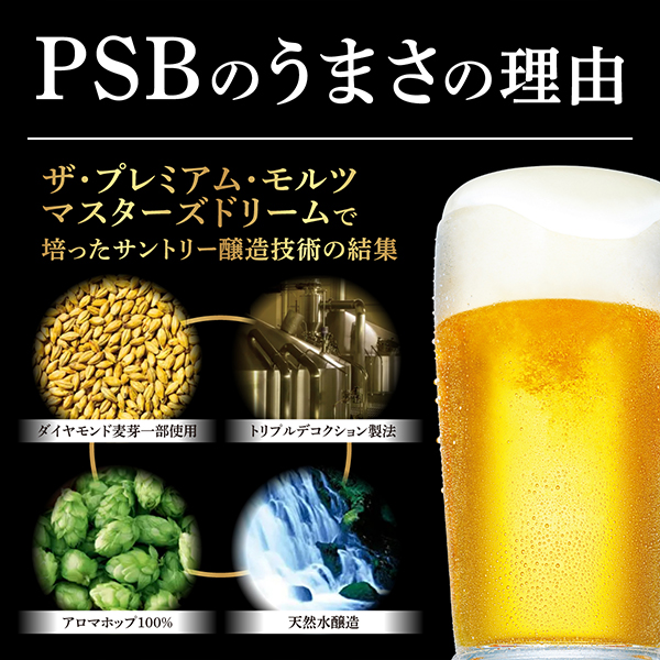 ビール 送料無料 新 サントリー パーフェクトビール PSB 350ml×2ケース