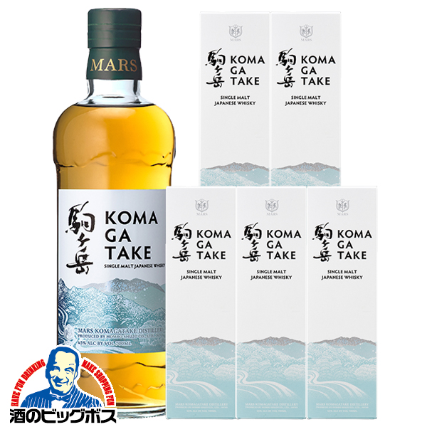 送料無料 ジャパニーズウイスキー 本坊酒造 シングルモルト駒ヶ岳 700ml×1ケース/6本(006)『OMS』