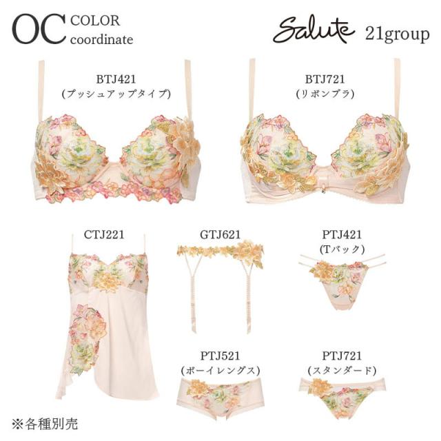 23%OFF サルート Salute 21グループ ワコール ブラジャー 3/4カップ リボンブラ(C)BTJ721_8