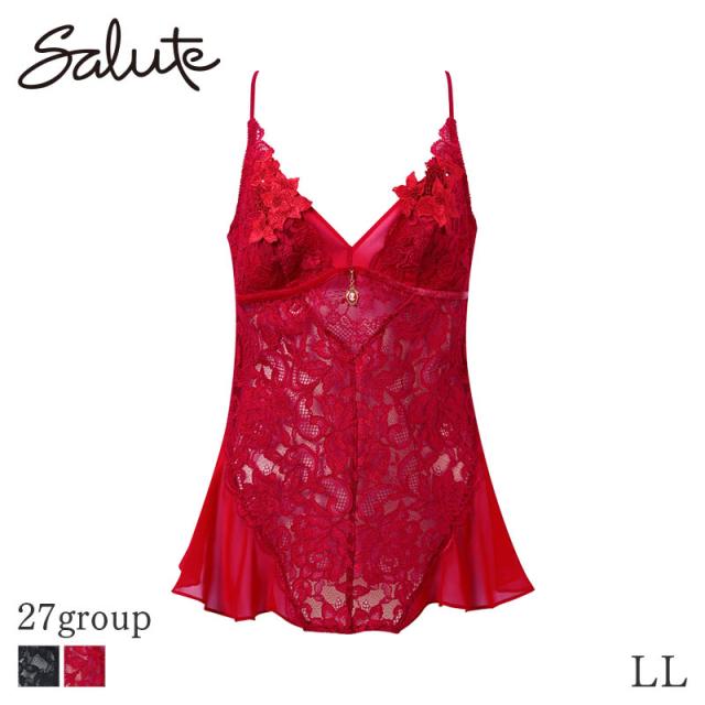 20%OFF サルート Salute 27グループ ワコール キャミソール フレアーシルエット(LL)CTJ227【メール便07】