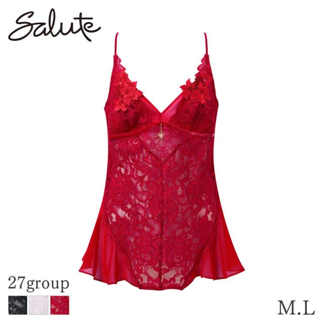 20%OFF サルート Salute 27グループ ワコール キャミソール フレアーシルエット(M L)CTJ227【メール便07】