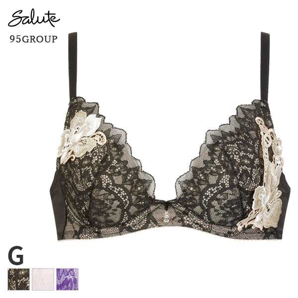 期間限定20%OFF ワコール サルート Salute 95グループ ブラジャー 3/4カップ VivaLineブラ(Gカップ)BTJ495