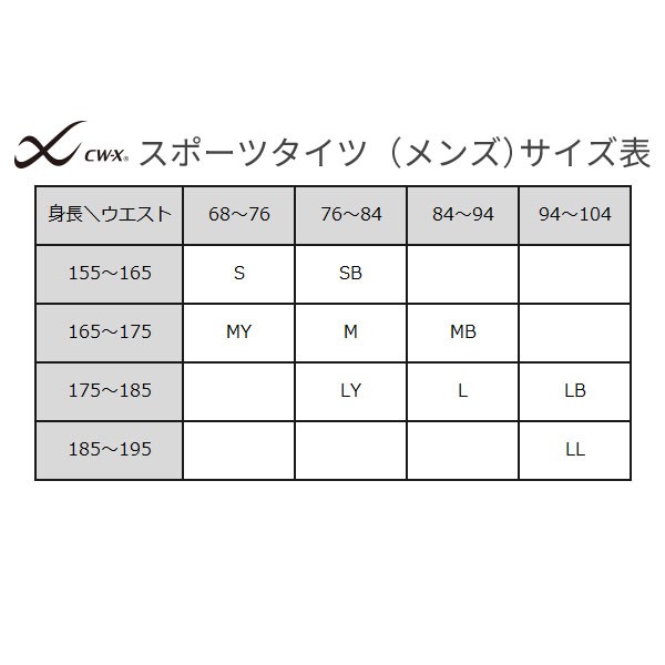 20%OFF 【メール便24】ワコール CW-X 下半身フルサポート ジェネレーターモデル2.0 メンズ スポーツタイツ ロング 軽量(S M L  LBサイズ)H｜au PAY マーケット