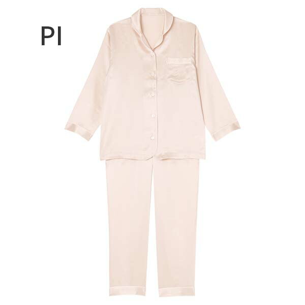 18%OFF ワコール 睡眠科学 レディース パジャマ シルクサテン(MP M L)YDX542_4
