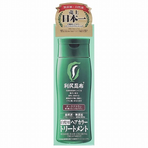 利尻昆布 ヘアカラートリートメント ダークブラウン 4本セット 利尻ヘアカラートリートメント ダークブラウン｜Yahoo!フリマ
