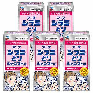 【第2類医薬品】 アースシラミとりシャンプー（専用クシ付） 100ml×5個セット シラミ駆除シャンプーの通販は