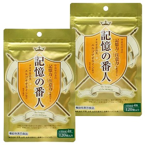 記憶の番人 120粒×2個セット