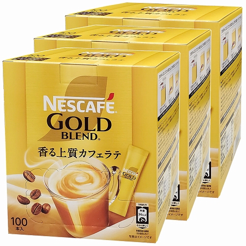 ネスカフェ ゴールドブレンドスティックコーヒー 100本 ×3個セットの通販は 5,892円