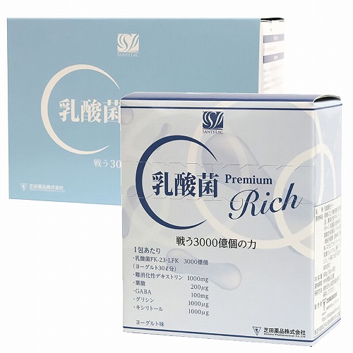乳酸菌ゼリー 乳酸菌Premium Rich ヨーグルト味 30本入×3個セット