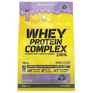 オリンプ ホエイプロテイン コンプレックス 100% ブルーベリー 700g×2個セットの通販は