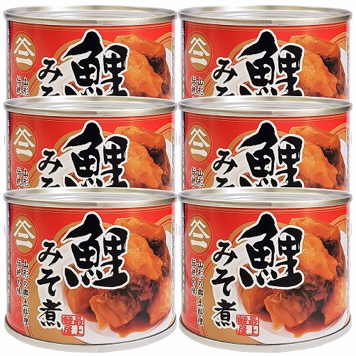 最上鯉屋 鯉みそ煮 190g×6個セット 送料無料 その他魚介類・シーフード