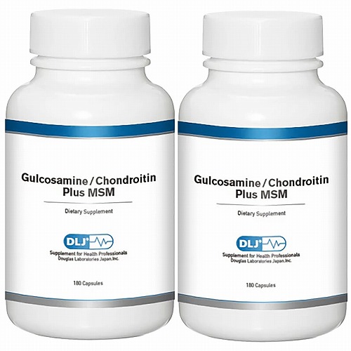 ダグラスラボラトリーズ (DLJ) グルコサミン／コンドロイチン プラス MSM 180粒×2個セット 送料無料