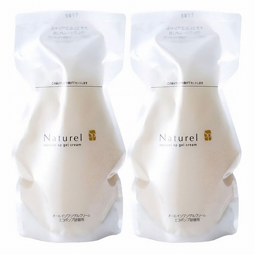 ナチュレルSP ゲルクリームPLUS エコツインセット 詰替 550g×2個