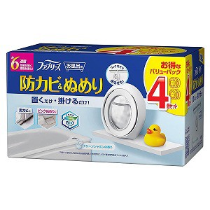 ファブリーズ お風呂用防カビ剤 クリーンシャボンの香り 7ml×4個入