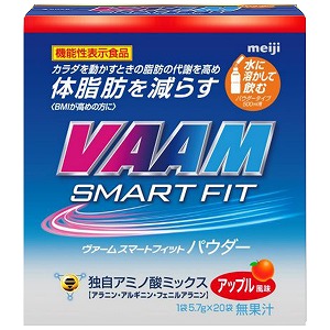 ヴァームスマートフィットウォーターパウダー アップル風味 20袋入×5個セットの通販は