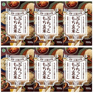 ぷちっともち玄米 900g×6個セットの通販は