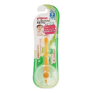 ピジョン 乳歯ブラシ レッスン段階2 1本入 乳児用歯ブラシ