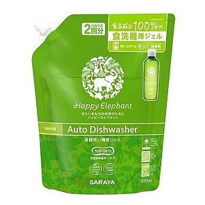 ハッピーエレファント 食器洗い機用ジェル 詰替用 800mL