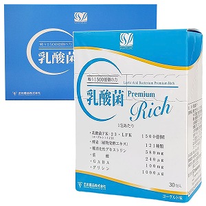 乳酸菌ゼリー 乳酸菌Premium Rich ヨーグルト味 30本入×3個セット