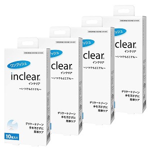 膣洗浄器 inclear インクリア 10本入り ×4個セット