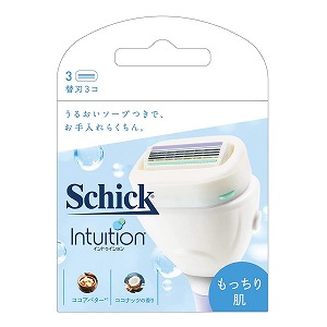 シック イントゥイション もっちり肌 替刃(3コ入) メール便送料無料