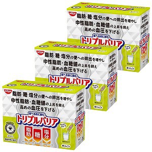 トリプルバリア 青りんご味 7g×30本入×3個セット