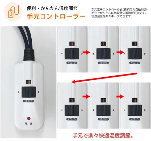 メトロ電気工業 こたつ用 取り替えヒーター MHU-601E(DKB) コタツ