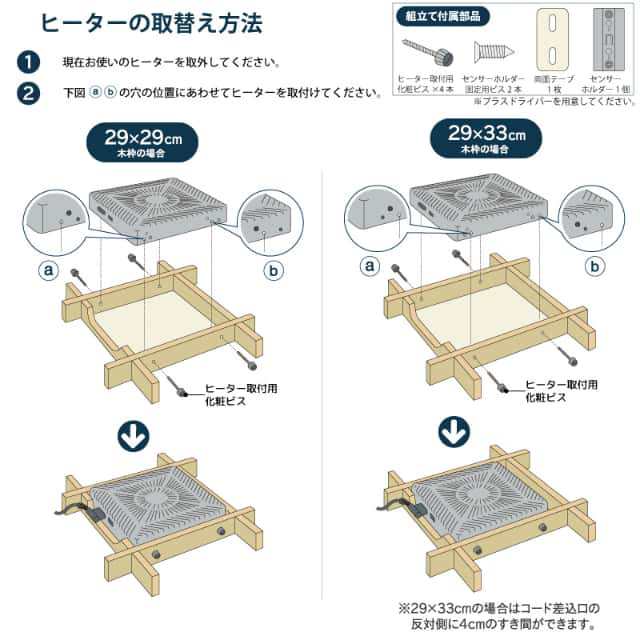 こたつ用 取替ヒーター - こたつ