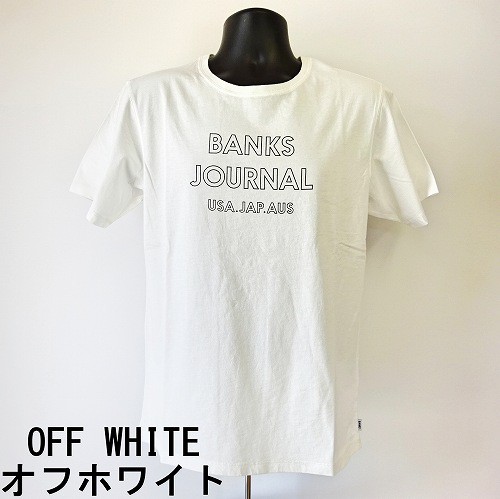 バンクス Banks ロゴプリント 半袖ｔシャツ Outline Tee Shirt Ats0376 ネコポス発送ok 代引きは通常発送 の通販はau Pay マーケット C C Company